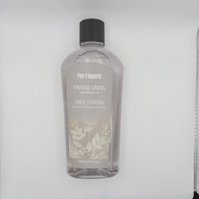 Pier 1 One Imports Vintage Linens Reed Diffuser Oil Refill Discontinued 16 fl oz picture