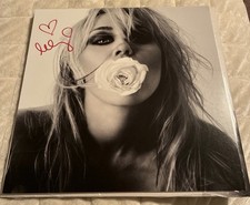 Miley Cyrus-SIGNED Bass Persuades-Black Vinyl LP-Signed Insert picture