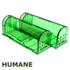 Humane Mouse Traps Rat Live Catch Release Reusable No Kill 1/2/4/6 Pack Set picture