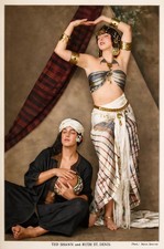 Dancers TED SHAWN & RUTH ST. DENIS in 1924 - 5 x 7 inch Reprint picture
