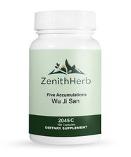 ZenithHerb Wu Ji San, Five Accumulations Decoction 200 Count Capsules picture