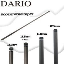DARIO Professional Low Deflection Carbon Fiber Pool Cue Shaft Accelerated Taper picture
