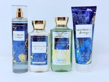 Bath & Body Works SALTWATER BREEZE Mist, Cream, Lotion & Wash * U Choose One picture