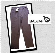 Baleaf NEW Women's MEDIUM Purple Stretch Fitness Work-out Pants Athleisure NWT picture