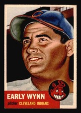 1953 Topps #61 Early Wynn - VG+ picture