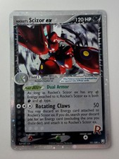 2004 Vintage Rocket's Scizor ex 101/109 EX Team Rocket Returns Holo picture