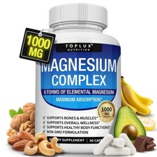 Toplux Magnesium Complex 8 Essential Magnesium Supplement picture