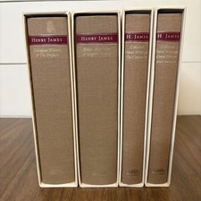 Library of America Henry James Set of 4 First Printing Hardcover Slipcase Books picture