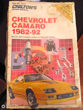 Chilton's Chevrolet Camaro 1982-92 Repair Manual #7317 picture