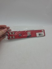 Shinsuke Nakamura Cuff Hand Cuff Button Snap Bracelet WWE Wrestling 2018 Offical picture