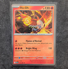 Pokemon TCG Ho-Oh CLash Rising 010/086 Rare Fire Basic Legend 130 HP Card picture