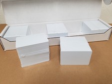 1000 Blank White PVC Cards - CR80, 30 Mil, Credit Card Size, USA -   picture