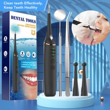 Dental Scaler Electric Sonic Tartar Calculus Plaque Remover Tooth Stains Tool US picture