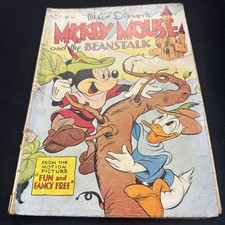 MICKEY MOUSE AND THE BEANSTALK / FOUR COLOR #157 GD 2.0 (DELL 1947) DONALD DUCK picture