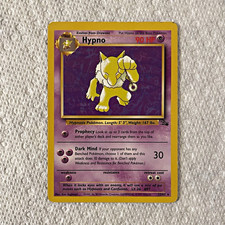 Pokémon TCG Fossil Hypno 23/62 Rare Regular EN 1999 picture