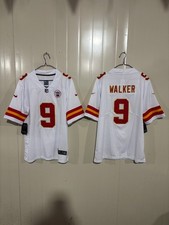 2026 Men's WALKER #9 Black/White/Red Stitched Jersey-All Size picture