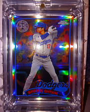 Topps 2024 Chrome Shohei Ohtani Los Angeles Dodgers 1989 #90CB-5 / 10 AVAILABLE picture