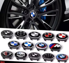 Set of 4PCS Fit For BMW 56mm Wheel Center Hub Caps Logo Badge Rim Hubcaps Emblem picture