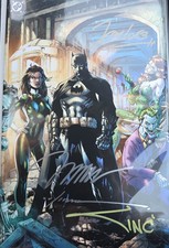 Batman #163 1:100 4 TIMES SIGNED LEE/LOEB/WILLIAMS/SINCLAIR NM+ CGC SS AVAIL picture