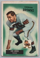 1955 Bowman #37 Lou Groza picture