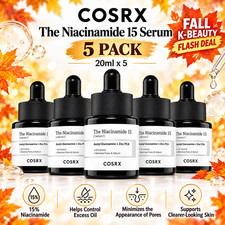 COSRX The Niacinamide 15 Serum 20ml x5 Pack Oil Control Pore K-Beauty NEW SEALED picture