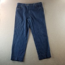 Milbern Jeans Womens Sz 36R Comfort Tech Stretch Band Waist Dark Wash Normcore picture