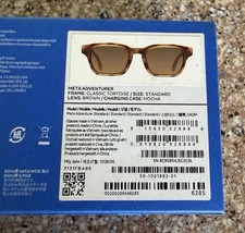 Meta Adventurer Classic Tortoise Brown Lens - Standard BRAND NEW FACTORY SEALED picture