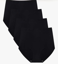 No Show High Waist Briefs Underwear for Women Seamless Panties Multi P picture
