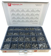 4,061 PCS STAINLESS STEEL #6 #8 #10 Phillips Pan Head Machine Screw Assortment picture