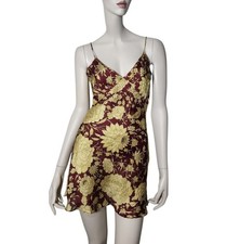 Vintage F/W 2004 rare Roberto Cavalli Mini Slip Dress Archive Collector size 4/6 picture