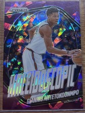 2025-26 Panini Prizm - Kaleidoscopic Giannis Antetokounmpo #6 Purple Ice /199 picture