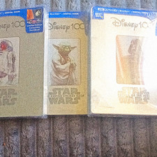 Disney Star Wars Disney 100 Limited Steelbook 4K UHD Blu-ray + Digital Copy picture