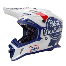 Castle X Pabst Blue Ribbon PBR CX200 MX Helmet *LIMITED EDITION* picture