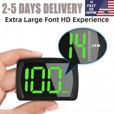 GPS Digital Speedometer Car Truck Motorcycle Head Up Display Odometer HUD MPH picture
