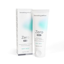 Something Nice Zero Pro Toothpaste 10% Nano Hydroxyapatite Mint 4oz picture