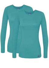 Sivvan 2 Pack Women’s Comfort Long Sleeve T-Shirt / Underscrub Tee picture