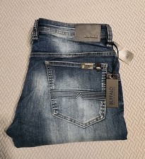 NWT $99 Buffalo David Bitton Jeans Evan-X slim strech vintage blue classic picture
