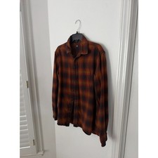 Uniqlo Fall Brown Button Down Size Medium picture
