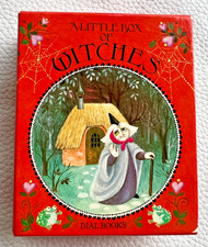 Pristine Vintage 1985 A Little Box of Witches Box Set First Edition 4 Mini Books picture