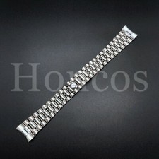 20MM President jubilee Watch Band Bracelet Fits for Rolex Stainless Steel Silver picture