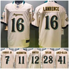 Tariffs​ Free JAX Jaguars F.U.S.E 2026 Rivalries Collection Natural Sewn Jersey picture
