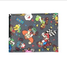 Super Mario Kart Themed Men's Bifold Wallet picture