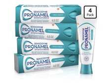 Sensodyne Pronamel Fresh Breath Enamel Toothpaste Sensitive Teeth 4 oz 4-Pack picture