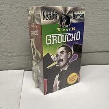Groucho Marx VHS 3 Tape Set/1998 Nostalgia Television/new-Sealed picture