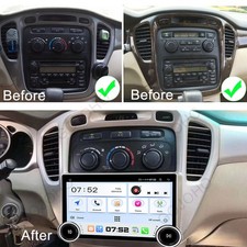 64GB For 2000-2007 Toyota Highlander Android 15 Carplay Car Stereo Radio WiFi BT picture