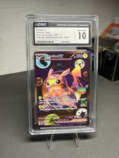 CGC 10 Pikachu ex 109 Black Star Promos 2026 Holo UPC Promo-Prerelease picture
