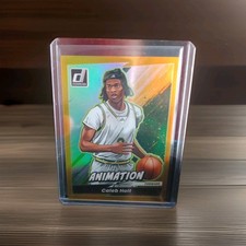 2025-26 Panini Donruss Basketball Caleb Holt Gold ANIMATION SSP Case Hit  /10 picture