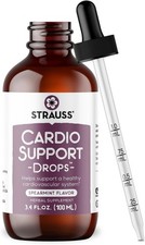 Strauss Naturals Cardio Support Drops Heart Health Supplement - Spearmint 100ml picture