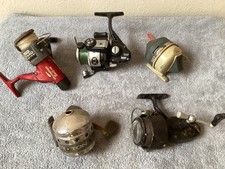 Fishing Reel Lot of (5) Vintage Zebco / Proton / Silstar - Spinner & Thumb Cast picture