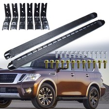 2 PCS Side Step For Nissan Armada Y62 2017-2024 Running Board Nerf Bar Guard picture